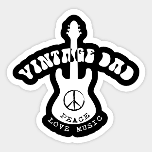 Vintage dad Sticker